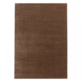 Effen vloerkleed Riant koper 4600
