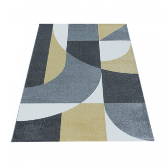 Vloerkleed Lotus geel 3711