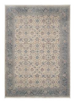Vloerkleed Grando creme blauw 953