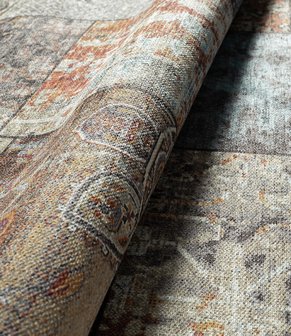 Vloerkleed Toska multi bruin 1303