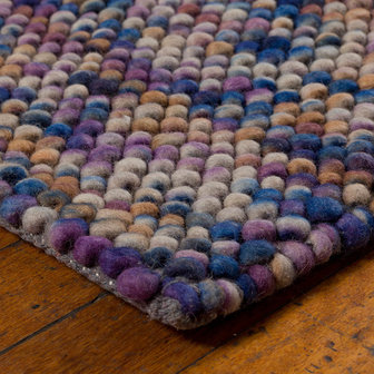multi wollen vloerkleed