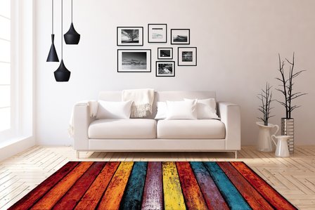 vloerkleed Picasso Multicolor - vloerkleeddiscounter