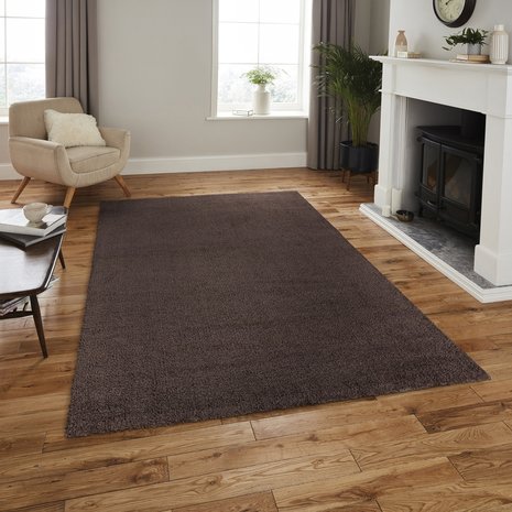 Hoogpolig vloerkleed Gardo Caramel 501-03