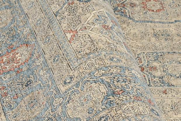 Vloerkleed Grando grijs blauw 924