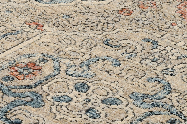 Vloerkleed Grando grijs blauw 924