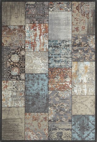 Vloerkleed Toska multi bruin 1303