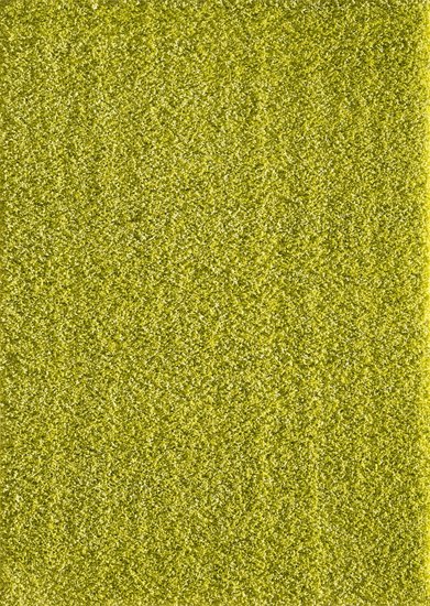 Groen hoogpolig vloerkleed of karpet