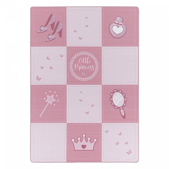 Kinderkamer vloerkleed Kiddy pink 2905