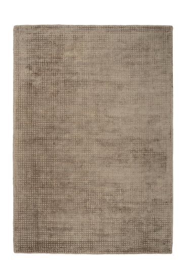 Viscose vloerkleed Vita taupe 125