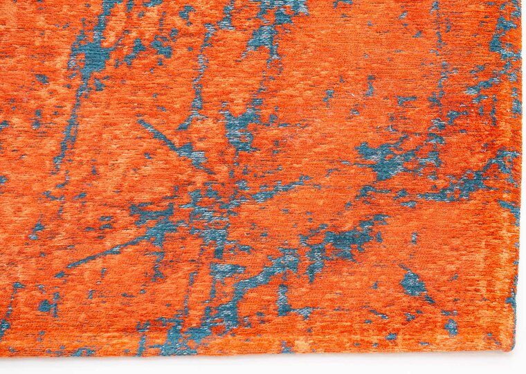 Chenille katoen vloerkleed Mystic oranje 9219