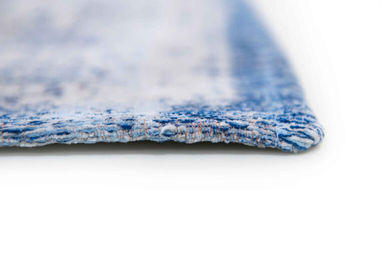 Blauw katoenen vloerkleed Elite l.blauw 9065