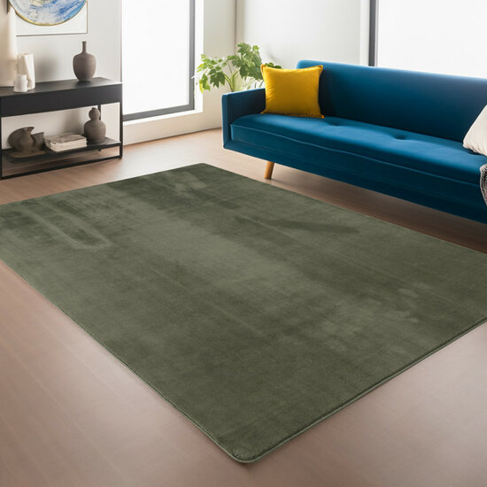 Modern Vloerkleed Warschau Groen 1400
