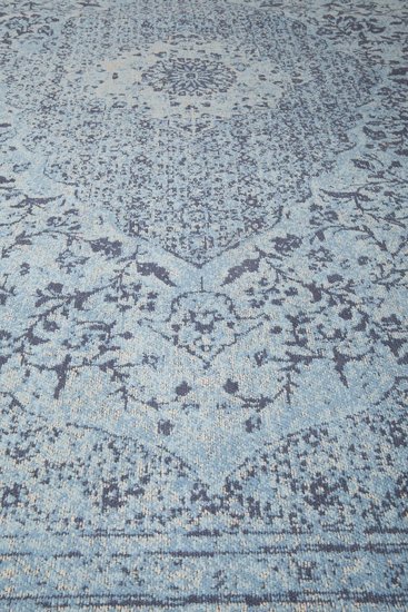 Tabriz vloerkleed  L. Blauw