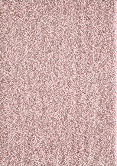 Roze hoogpolig vloerkleed of karpet
