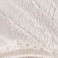 Modern vloerkleed Wave cr&egrave;me 1113 