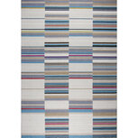 Handloom geweven vloerkleed Dakota turquoise Handloom geweven vloerkleed Dakota turquoise