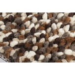 Wollen vloerkleed Comfort beige bruin Wollen vloerkleed Comfort beige bruin