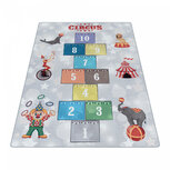 Kinderkamer vloerkleed Kiddy grijs 2909 Kinderkamer vloerkleed Kiddy grijs 2909