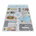 Kinderkamer vloerkleed Kiddy grijs 2902 Kinderkamer vloerkleed Kiddy grijs 2902
