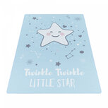 Kinderkamer vloerkleed Kiddy blauw 2901 Kinderkamer vloerkleed Kiddy blauw 2901