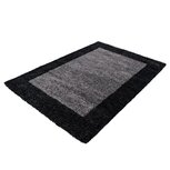 Antraciet vloerkleden Adriana Shaggy  1503/AY  Antraciet vloerkleden Adriana Shaggy  1503/AY