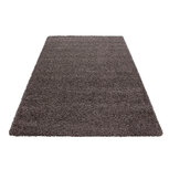 Taupe vloerkleden Adriana Shaggy  1500/AY  Taupe vloerkleden Adriana Shaggy  1500/AY