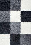 Zwarte vloerkleden Adriana Shaggy  1501/AY Zwart Zwarte vloerkleden Adriana Shaggy  1501/AY Zwart