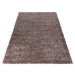 Hoogpolig roze gemeleerd vloerkleed Shaggy Queen 4500 Hoogpolig roze gemeleerd vloerkleed Shaggy Queen 4500