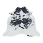 Dierenprint vloerkleed Elles zwart 4114 Dierenprint vloerkleed Elles zwart 4114