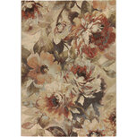 Gebloemd  vloerkleed Julia 4848 Gebloemd  vloerkleed Julia 4848