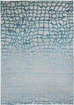 Chenille katoen vloerkleed Mystic blauw 9203 Chenille katoen vloerkleed Mystic blauw 9203