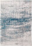 Chenille katoen vloerkleed Mystic blauw 8421 Chenille katoen vloerkleed Mystic blauw 8421