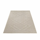Binnen en buiten vloerkleed Flora beige 4954 Binnen en buiten vloerkleed Flora beige 4954
