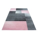 Modern vloerkleed Luciana 1810 kleur pink Modern vloerkleed Luciana 1810 kleur pink